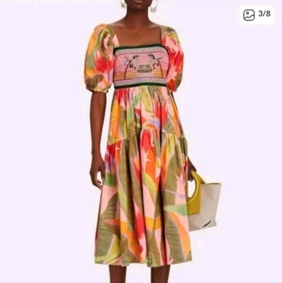 Farm Rio Beaded Mididress - Picture 3 of 4